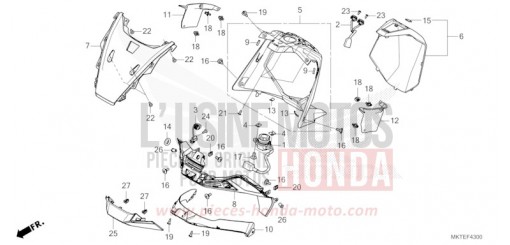 UPPER COWL ADV750S de 2025
